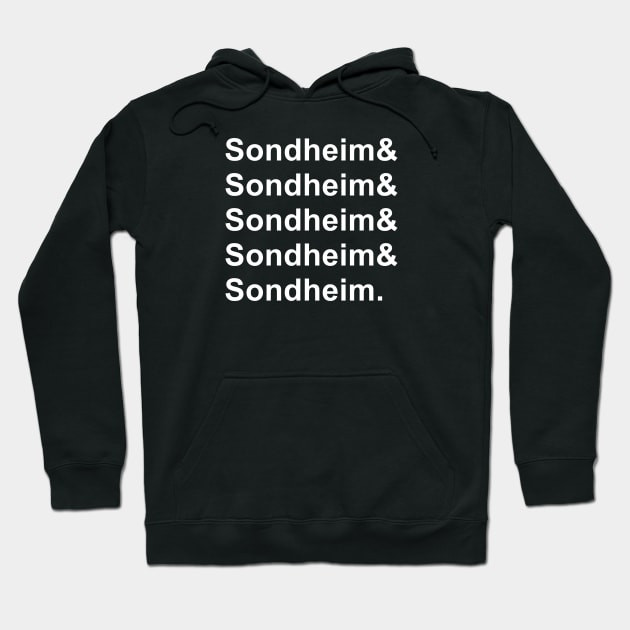 Sondheim Hoodie by OffBookDesigns